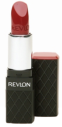 Crimson lipstick