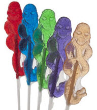 Dark mark lollipops from harry potter