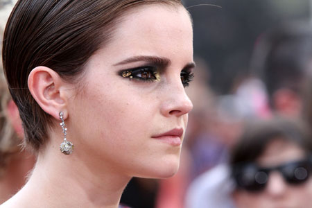  Eyeshadow Palette on Emma Watson Harry Potter Premiere 2011