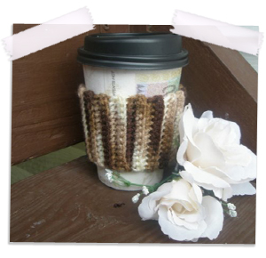 Crochet Coffee Cozy
