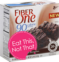 Fiber One Chocolate Fudge Brownies