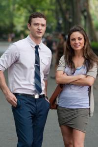 Justin Timberlake and Mila Kunis