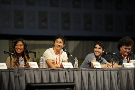 Glee cast at Comic-Con