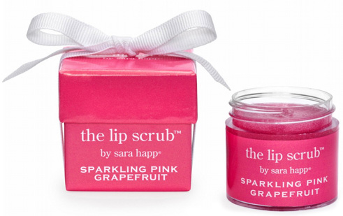 Lip Scrub by Sara Happ in Sparkling Pink Grapefruit