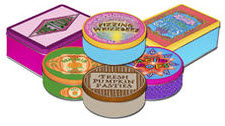 Harry Potter candy tins