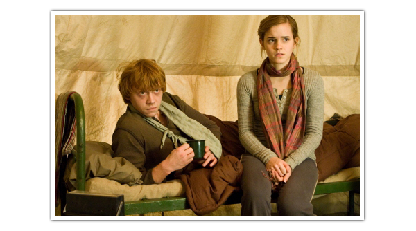 Hermione and Ron