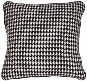 Houndstooth pillow