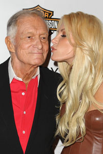 Hugh Hefner Crystal Harris