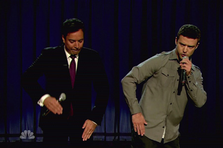 Justin Timberlake and Jimmy Fallon