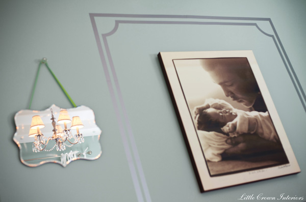 Laila Ali Nursery - Wall decal and portrait