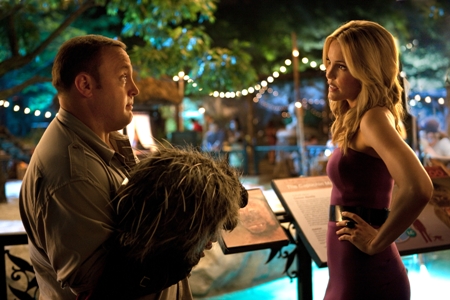 Kevin James and Leslie Bibb in Zookeeper