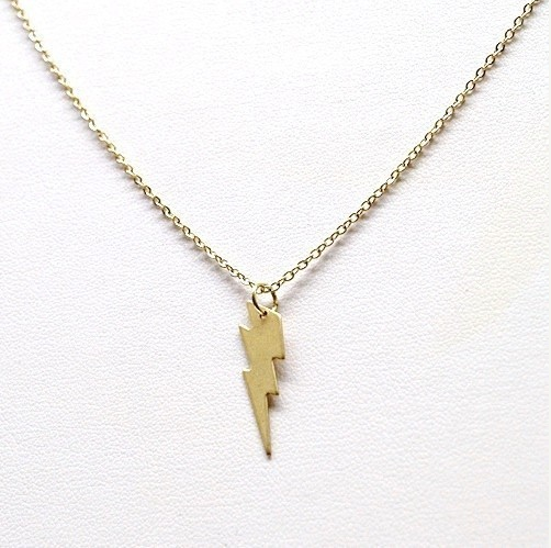 Etsy Lightning Bolt Necklace