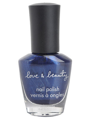 Midnight dark blue nailpolish forever 21
