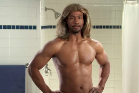 Old Spice guy -- Isaiah Mustafa