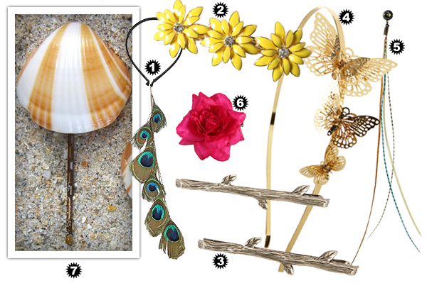 Nature hair accessories