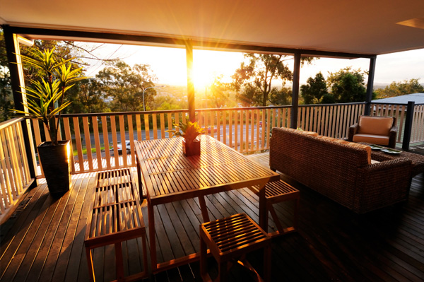 Patio oasis