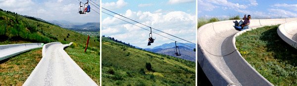 Heritage alpine slide