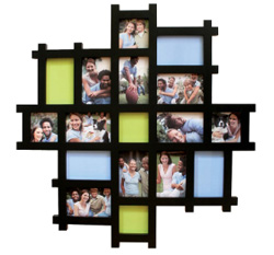 Nexxt by Linea Picture Frames, Echo 17 Piece Collage