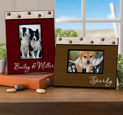 Man's Best Friend Personalized Frame