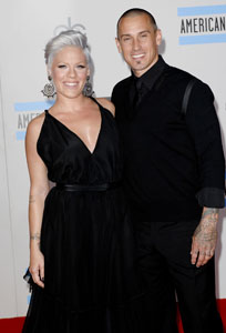 Pink Carey hart
