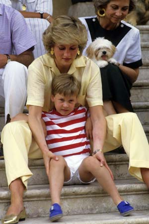 Princess Diana and Prince William