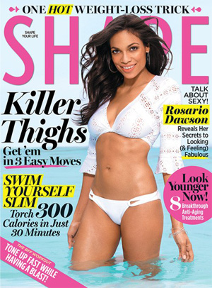 Rosario Dawson Shape magazine