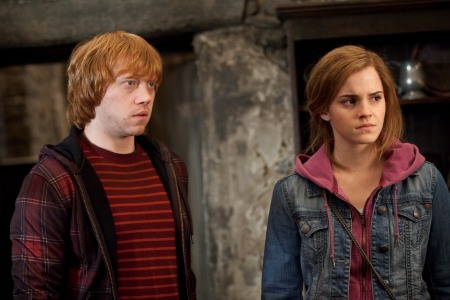 Rupert Grint and Emma Watson