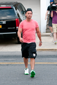 The Situation leaving Jersey Shore