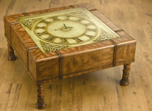 Square Clock Coffee Table