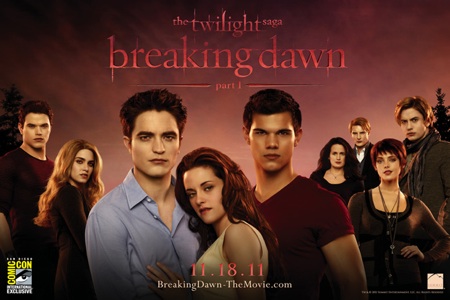 Twilight Saga Breaking Dawn Comic-Con Poster
