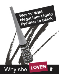 Wet 'n' Wild MegaLiner Liquid Eyeliner in Black