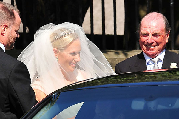 Zara Phillips royal wedding