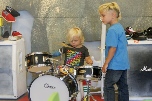 Zuma and Kingston Rossdale