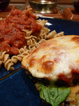 Eggplant parmesan