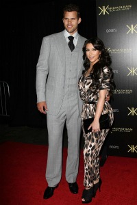 Kris Humphries and Kim Kardashian
