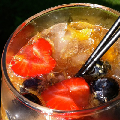 Sherry cobbler