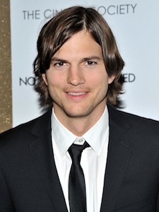 Ashton Kutcher and his Diva Trailer