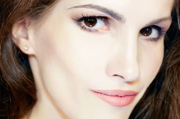Eyeshadow for brown hair
