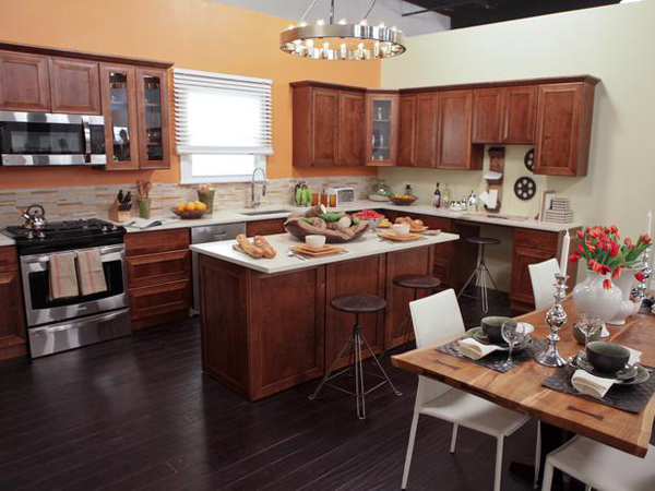 Karl and Cathy's contemporary kitchen