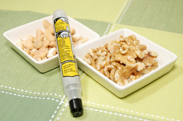 Epipen and nuts