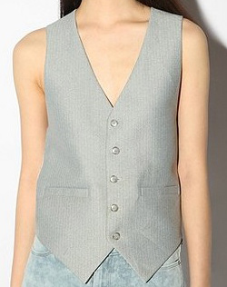 Seen here: Urban Outfitters Menswear Vest, $29.99