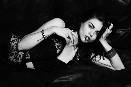 You don't get much more rock royalty than Frances Bean Cobain Her father is