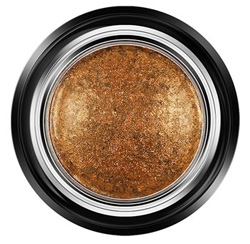 Gold eyeshadow