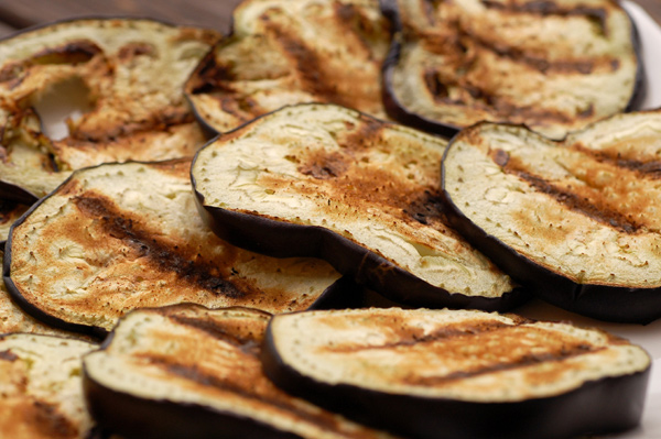 Grilled eggplant