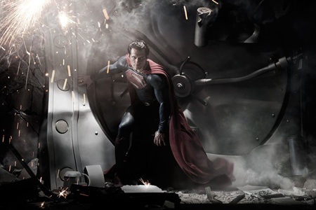 Henry Cavill Man of Steel Superman Costume