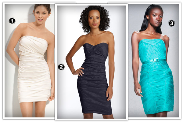 Hourglass cocktail dress