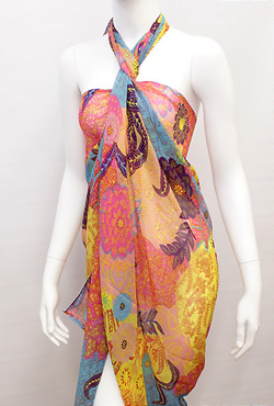 Seen here: Beach cover-up
