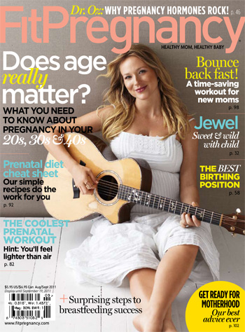 Jewel in FitPregnancy