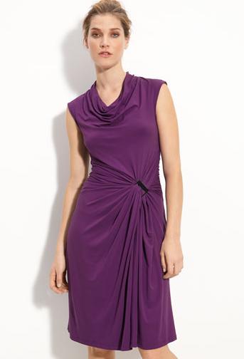 Kenneth Cole New York cowl neck dress