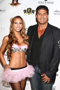 Jose Canseco and Leila Shennib